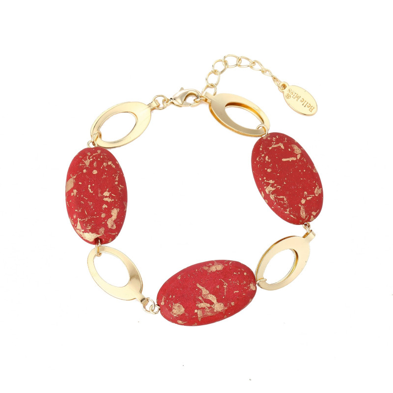Tina - Bracelet rouge