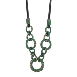 Tiphaine - Sautoir vert