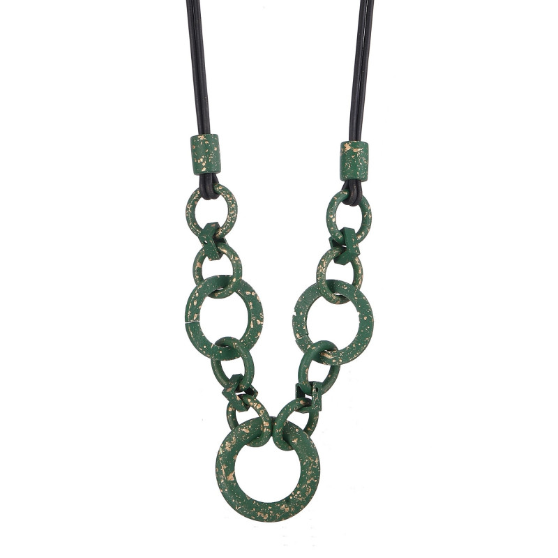 Tiphaine - Sautoir vert