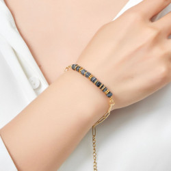 Valeriane - Bracelet acier...