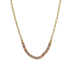 Valeriane - Collier acier...