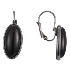 Danna - Boucles d'oreilles tige noir 2