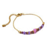 Verane - Bracelet acier violet