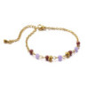 Viena - Bracelet acier violet