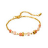 Viena - Bracelet acier rose