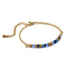 Vieno - Bracelet acier bleu