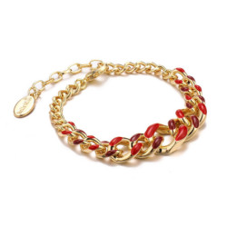 Arabelle - Bracelet rouge