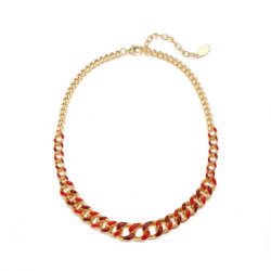 Arabelle - Collier rouge