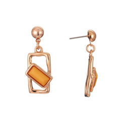 Alicia - Boucle d'oreilles tige or