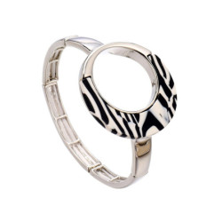 Ibriza - Bracelet élastique zebré