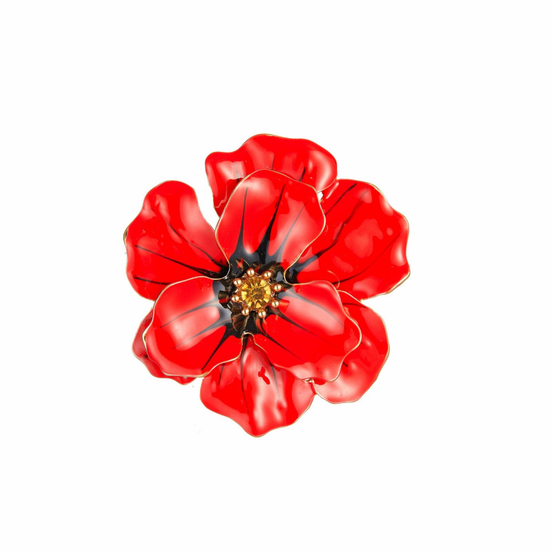 Keytha - Broche rouge