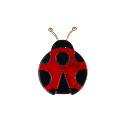 Ogechi - Broche coccinelle