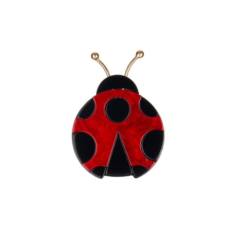 Ogechi - Broche coccinelle