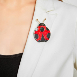 Ogechi - Broche coccinelle