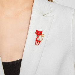 Oregon - Broche rouge