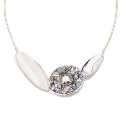 Izhar - Collier argenté