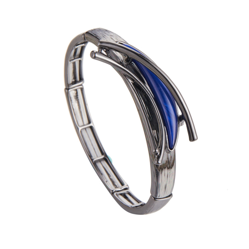 Danita - Bracelet élastique bleu marine