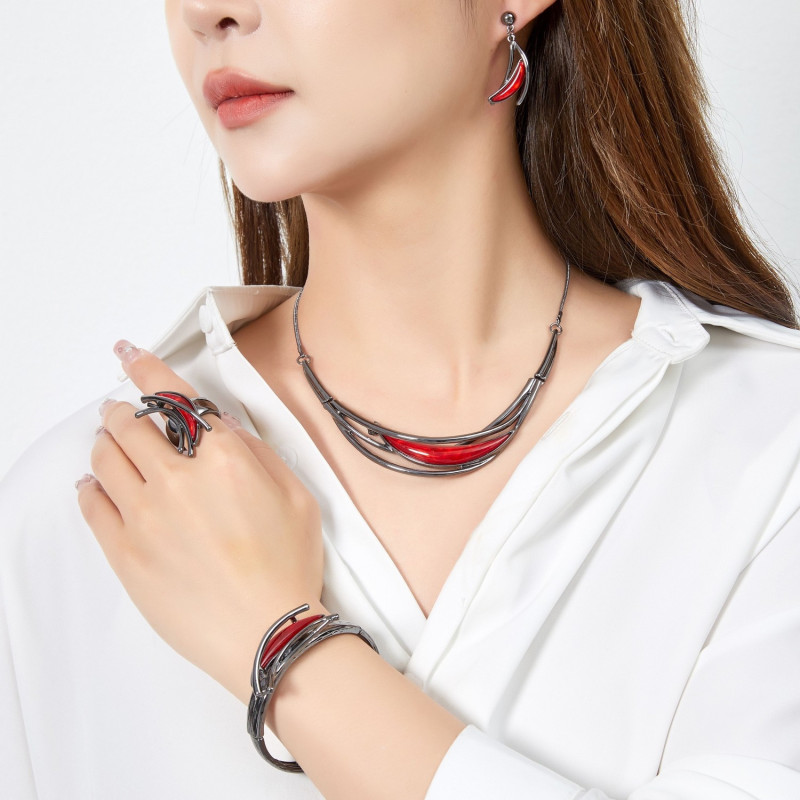 Danita - Collier rouge