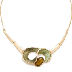 Difla - Collier vert