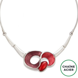 Difla - Collier rouge