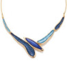 Donia - Collier bleu marine