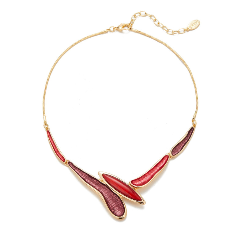 Donia - Collier rouge