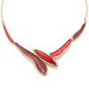 Donia - Collier rouge