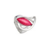 Dorte - Bague élastique fuchsia