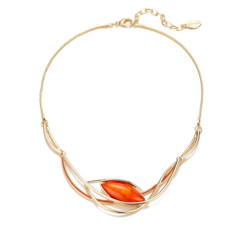 Dorte - Collier orange