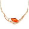 Dorte - Collier orange