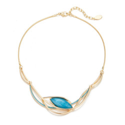 Dorte - Collier turquoise