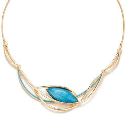 Dorte - Collier turquoise