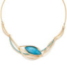 Dorte - Collier turquoise
