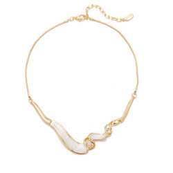 Doulfine - Collier blanc