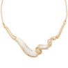 Doulfine - Collier blanc