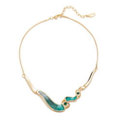 Doulfine - Collier vert