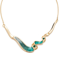 Doulfine - Collier vert