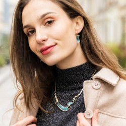 Doulfine - Collier vert