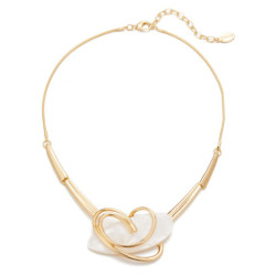Dulce - Collier blanc