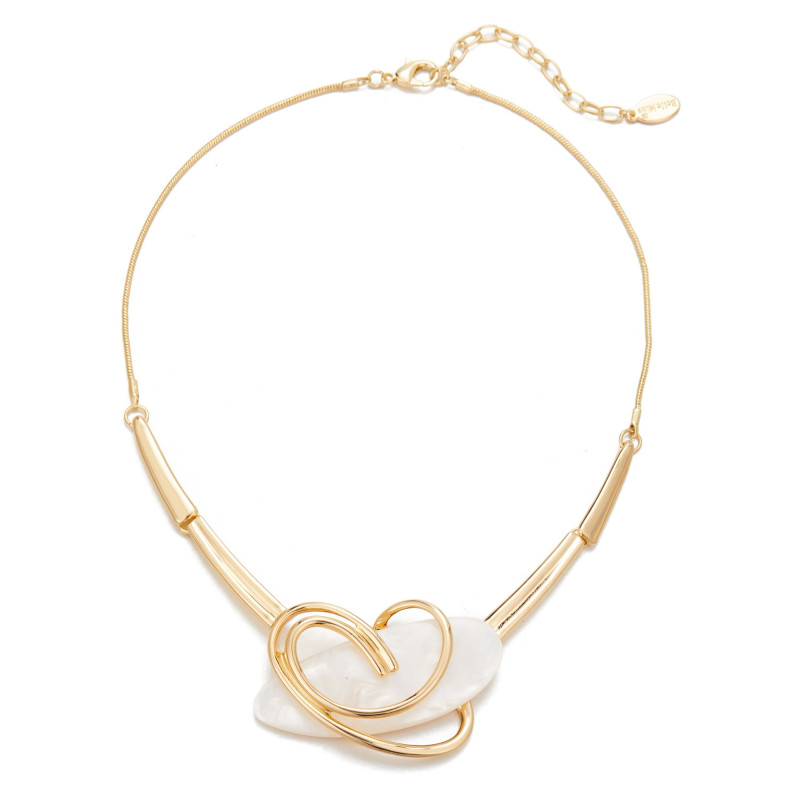 Dulce - Collier blanc