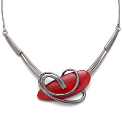 Dulce - Collier rouge