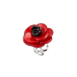 Rosa - Bague rouge