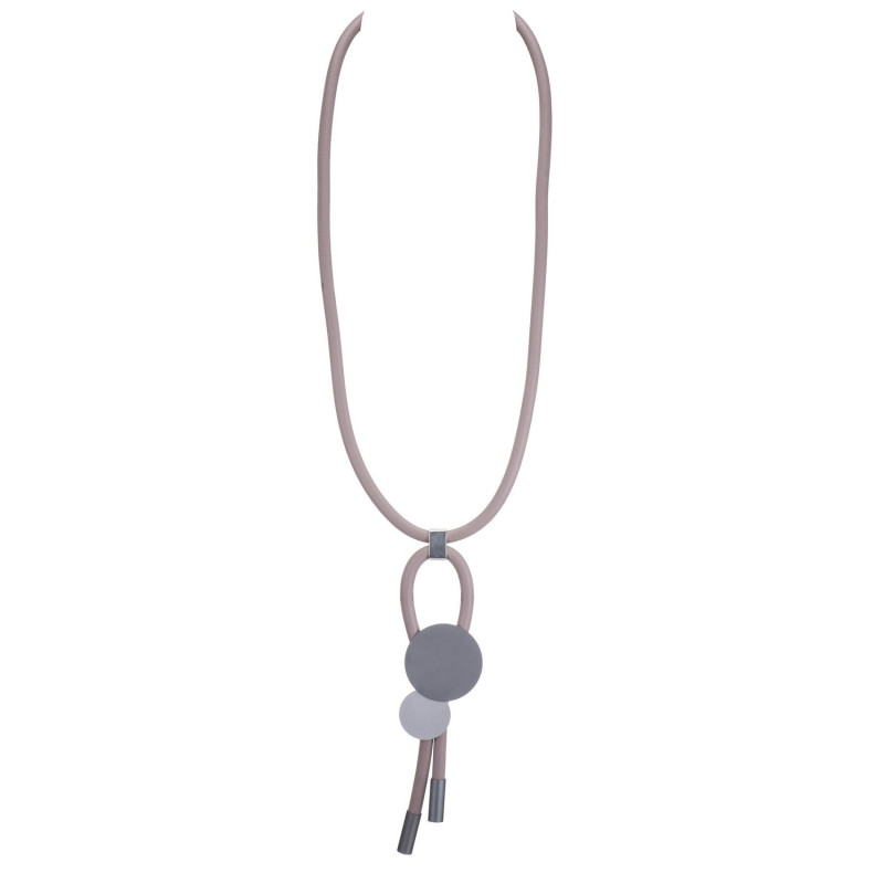 sautoir caoutchouc-1903012-gris