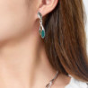Darla - Boucle d'oreille tige multicolore