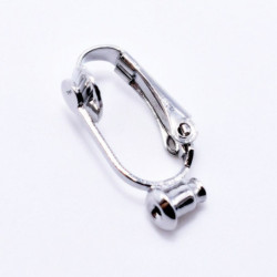 Adaptateur clip argenté