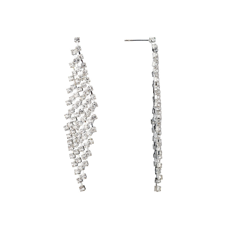 Wilma - Boucle d'oreille tige argentée