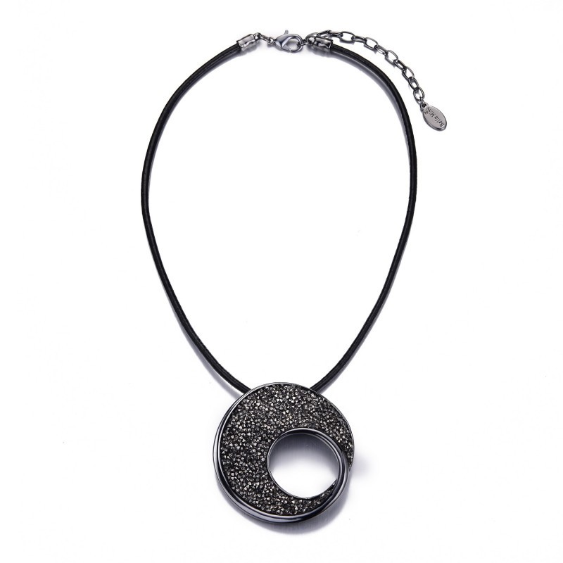 Gislaine - Collier noir