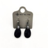 Galianne Boucle d'oreille dormeuse noire