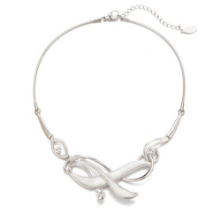 Dahaba - Collier blanc
