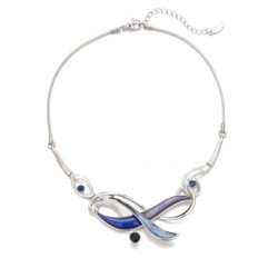 Dahaba - Collier bleu